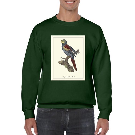 Nonpareil Parrakeet Sweatshirt Men -Sydenham Edwards Designs, Male Small