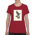 thumbnail image 1 of Nonpareil Parrakeet T-Shirt Women -Sydenham Edwards Designs, Female Large, 1 of 4