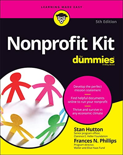 Pre-Owned Nonprofit Kit for Dummies (Paperback) 1119280060 9781119280064