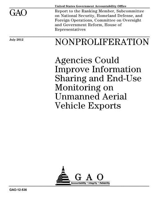 Nonproliferation: agencies could improve information sharing and end ...