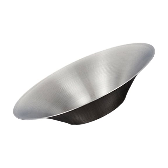 Nonrust Steel Circular Serving Dish Scratch Resistant Easy Maintenance Kitchens Tableware Kitchens Fruit Container