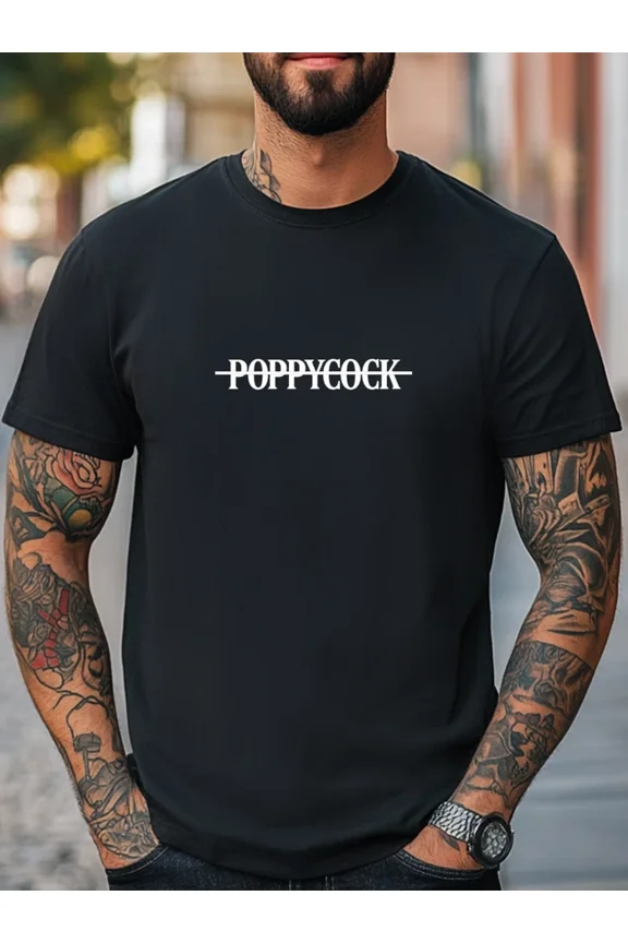 Nonsense Statement T-Shirt Minimalist Typography Funny Quote Unisex T-Shirt, up to Size 5XL