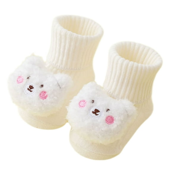 Nonslip Baby Socks Newborns Floor Socks Lovely and Versatile Cartoon Floor Socks for Baby 0-36 Months