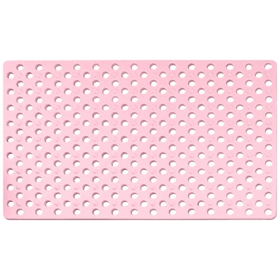Nonslip Bathtub Mat, TPE Material Machine Washable Bathroom Shower Mat, Smooth Textured Tubs For Safety (E)