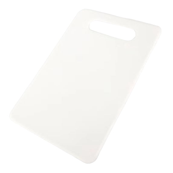 Nonslip Chopping Board for Food Preparation Cutting Block Mat Kitchen Cookware Tool for Everyday Use, 11.42*7.84 in, White