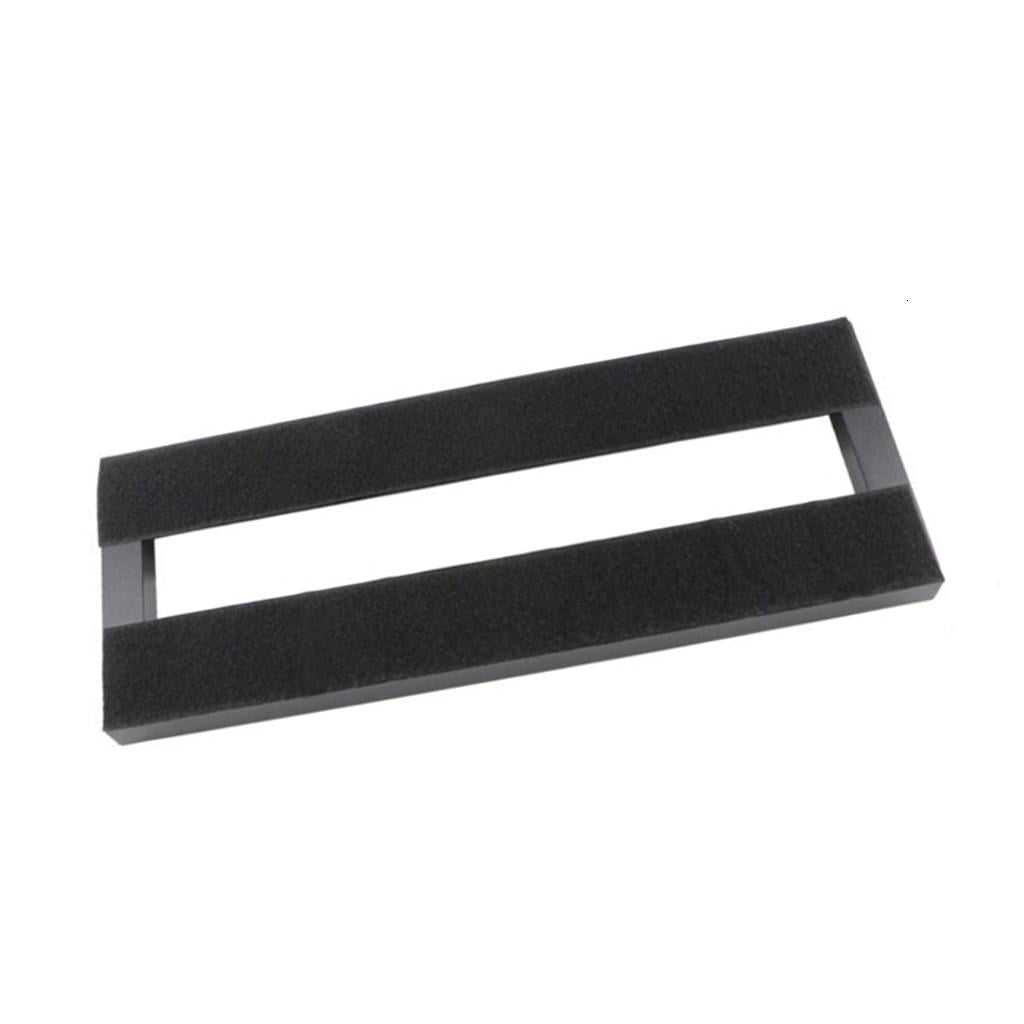 Nonslip Effect Track Board Metal Guitar Effect Pedal Board Stable Practical Effects Bracket for Musical Instrument