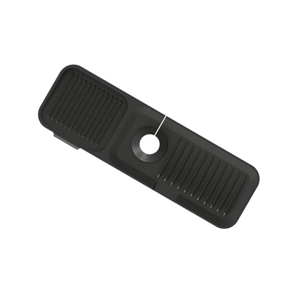 Nonslip Kitchen Sink Liners Customizable Drainages Holes Elevated Storage Platform Mats