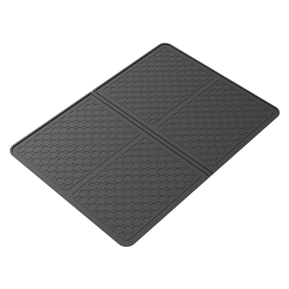 Nonslip Kitchen Surfaces Protectors Mat with Raised Ridges for Cooktop and Countertop Protection 450°F Heat Resistant