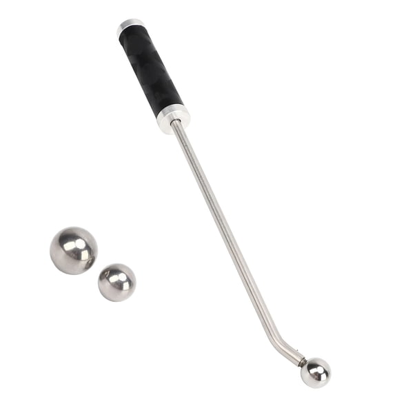 Nonslip Long Handle Dent Remover Stainless Steel for Saxophone Trombone Small Horn with 3 Metal Repair Accessories