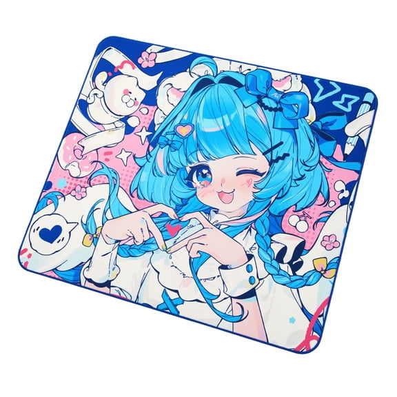 Nonslip Mouse Mat Featuring Fun Cartoon Pattern Large 490x420mm Mouse Pad For Offices And Gaming