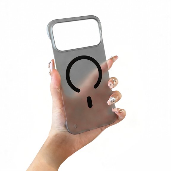 Anti Fingerprints Phone Accessory Clear Frosted Borderless Phone Case Thin for Enhancing Protections and Visual Appeal