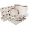 Nonstick Bakeware Set 7 Piece Oven Bakeware With Cookie Sheet, Cake