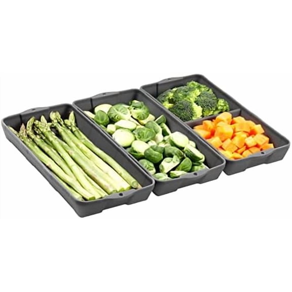 Nonstick Bakeware Set, New large size Cake Silicone Sheet Pan, baking pan dividers, Suitable for oven, air fryer to simplify cooking, Safe to use and easy to clean.