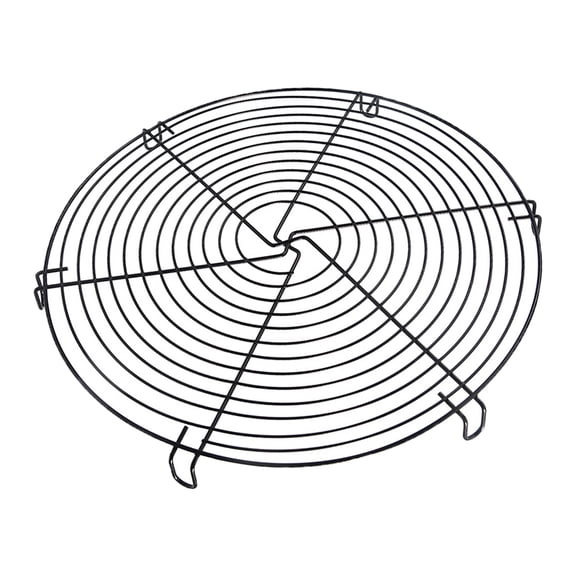 Heavy Duty Round Cooling Rack for Oven and Kitchen - Wire Drying Rack for Cookies, Cakes, Bread, and Home Baking