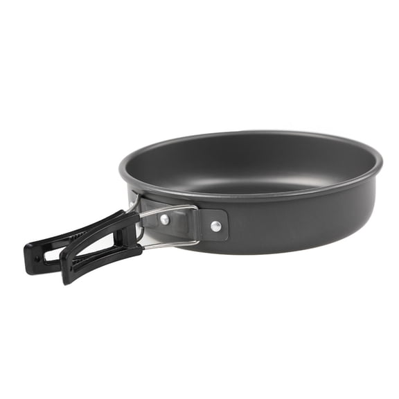 Nonstick Camping Frying Pans Camp Cookware for Cooking Pans Griddle Tableware with Folding Handle Backpacking Skillets