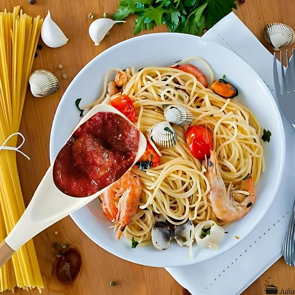 Nonstick Cooking Spatula Spoon with Wooden Handle, Heat-Resistant Matte Kitchen Utensil for Stirring, Serving, Deglazing, Compatible with Non-Stick Cookware