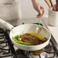 thumbnail image 1 of Nonstick Cookware Sets Detachable Handle Kitchen Pots and Pans Stackable RV Camp Oven Safe White 5 PCS, 1 of 9