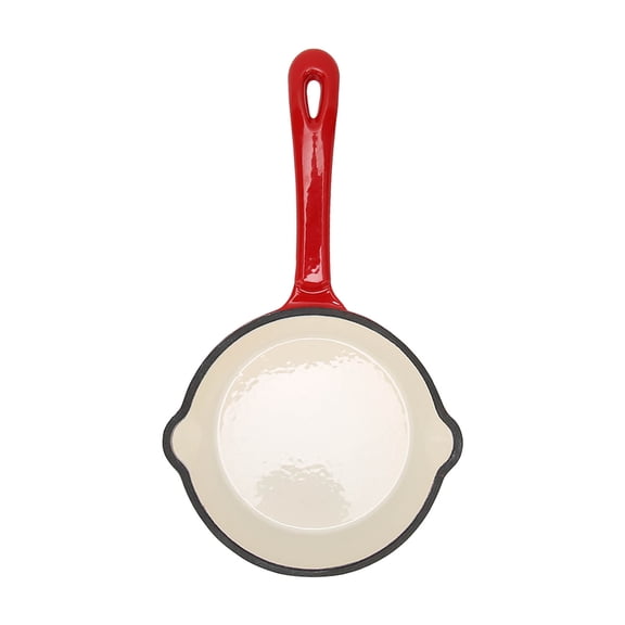 Nonstick Deep Cooker Pan, Long Handle Even Heating, Versatile Saute Pan For Kitchen Outdoor Use