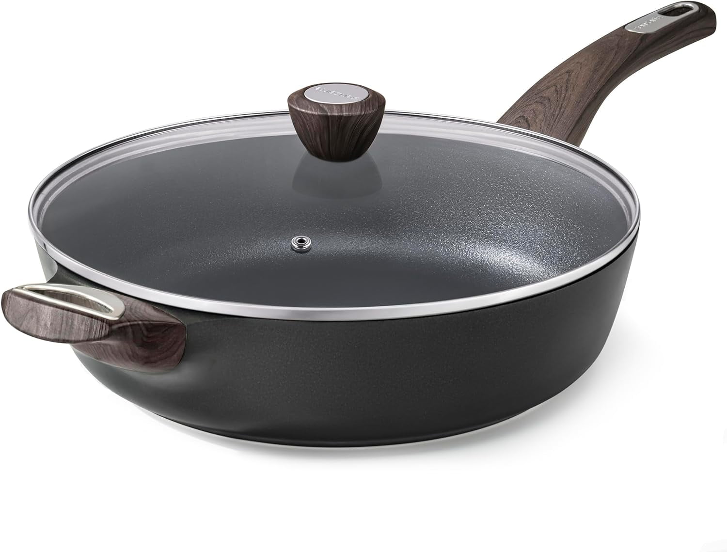 Falk Culinair 20cm Solid Copper Frying Pan – Stainless Steel Lining & Cast Iron Handle