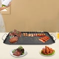 thumbnail image 1 of Nonstick Electric Barbecue Grill,BBQ Grill 32-482℉ Adjustable Temperature, Portable Electric Grill Outdoor, 1500W Electric Grill Plate for Yard, Travel, Picnic, Camping, Party, 1 of 21