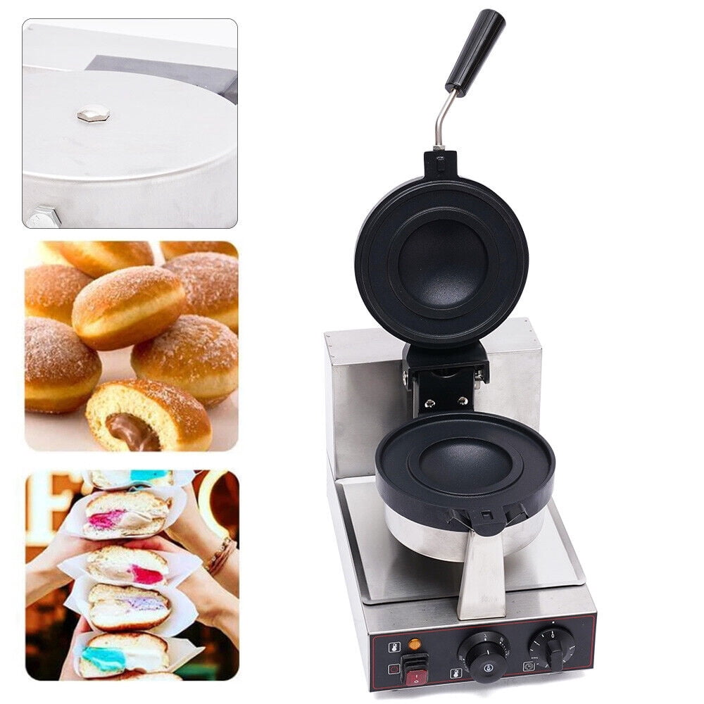 Nonstick Electric Panini Press Burger Waffle Maker Machine Stainless Steel Burger Waffle Maker Machine Burger Waffle Maker Machine Baking Delicious Burger Waffle Quality Stainless Steel
