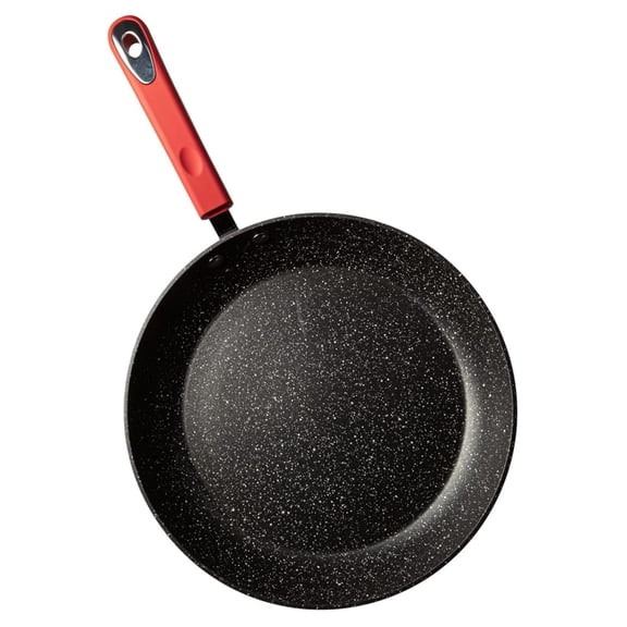 Nonstick Frying Pan, 11" Skillet With Healthier Granite Non Stick Coating, Omelet Egg Pan, Cooking Pan, Silicone Easy Grip Handle, Compatible with Electric, Gas, Induction Frying Pans