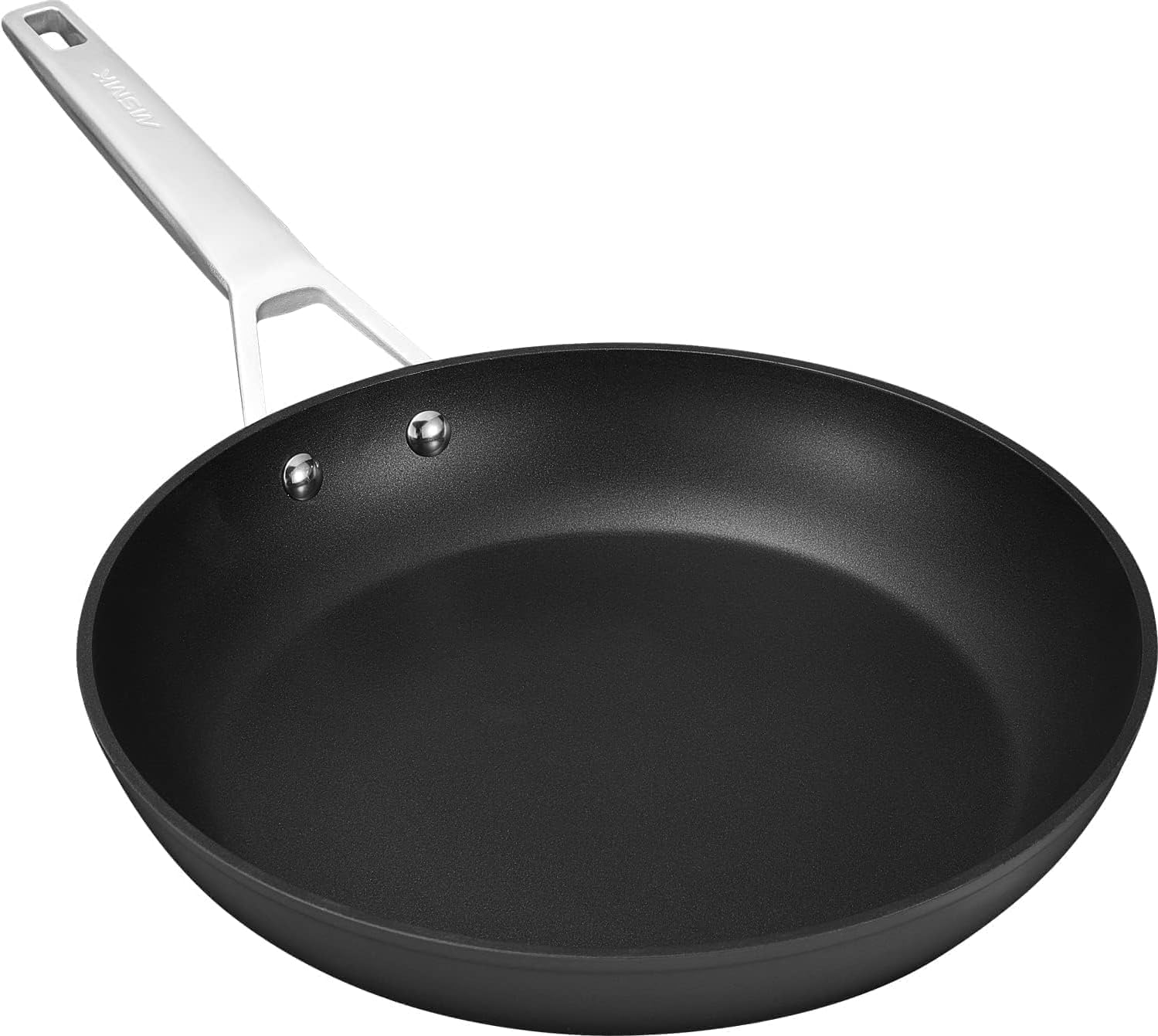 Nonstick Frying Pan, 12 1/2 Inch Titanium and Ceramic Nonstick Large ...