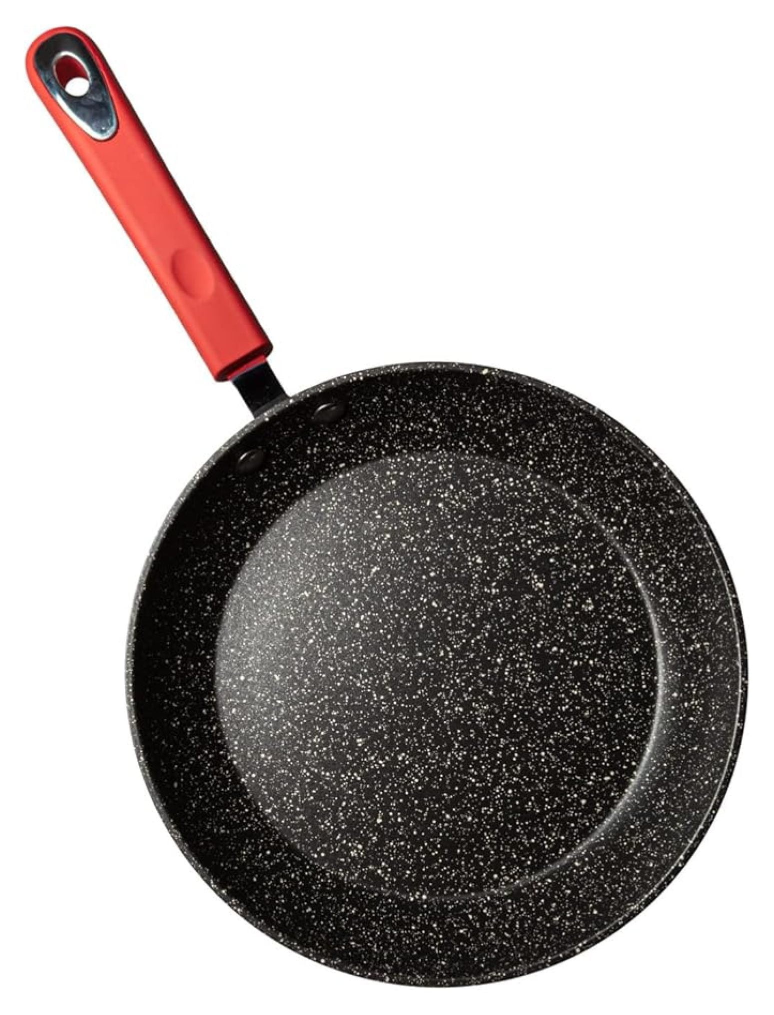Nonstick Frying Pan, 8" Small Skillet With Healthier Granite Non Stick Coating, Omelet Egg Pan, Cooking Pan, Silicone Easy Grip Handle, Compatible with Electric, Gas, Induction Frying Pans