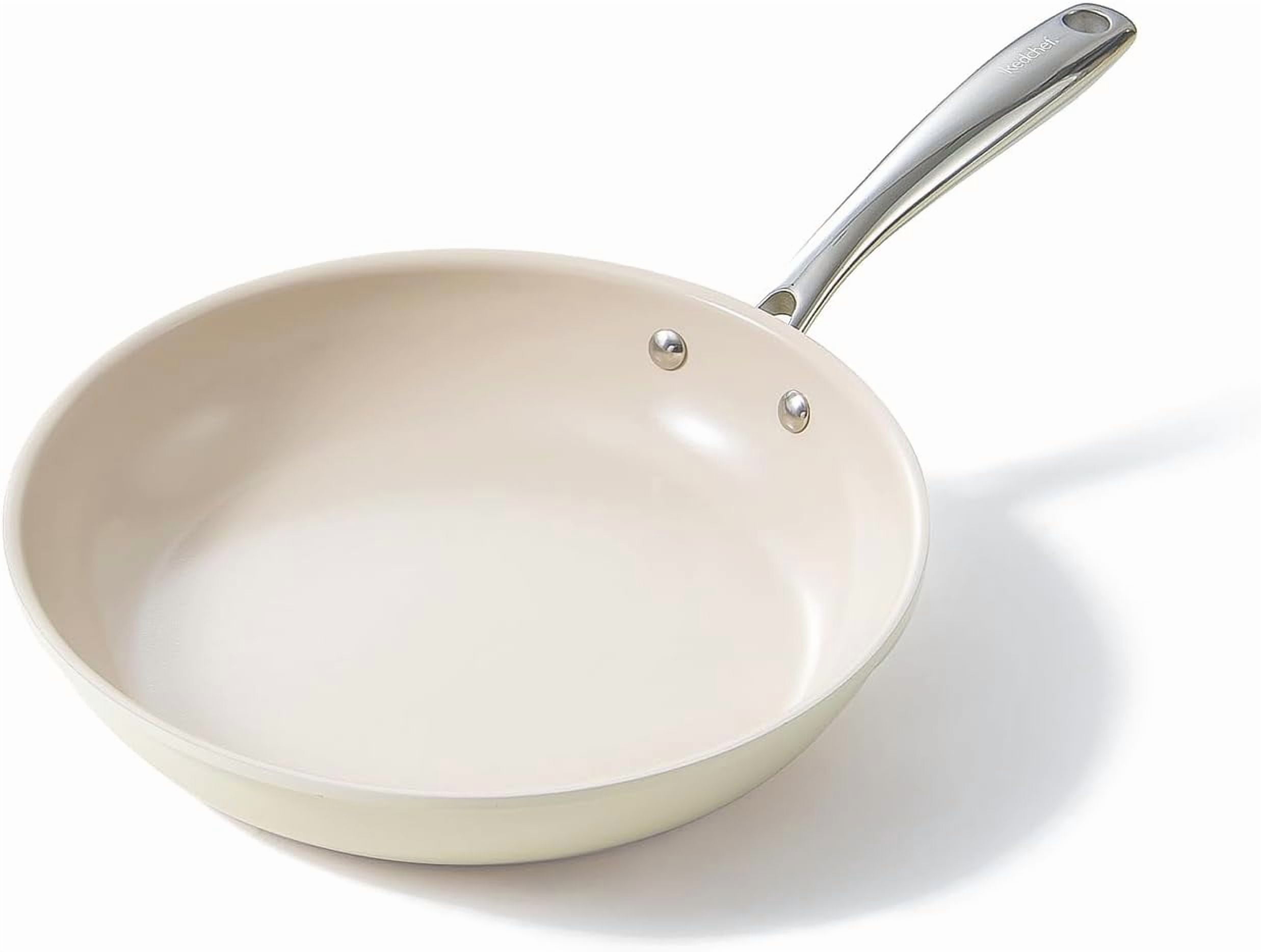 Nonstick Frying Pan Skillet, Ceramic Non- Saute Pans, 9.5 inch Cooking ...