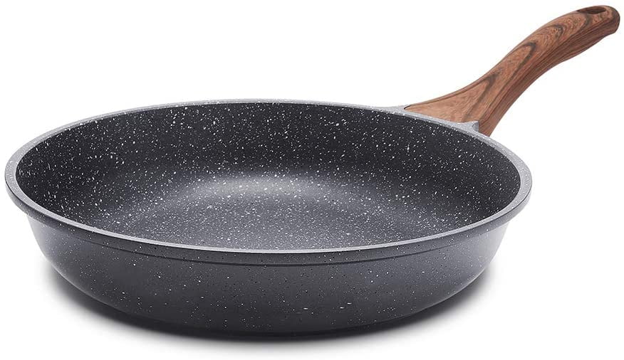 Zuhne Nonstick Cookware, Omlette Fry Pan, Stainless Steel, 8-inch, 10