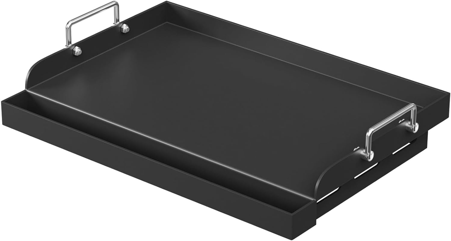 Nonstick Griddle Plate for Gas Grill, 25" X 16" Carbon Steel Griddle