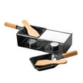 thumbnail image 1 of Nonstick Grill Cheese Raclette Set Bbq Board Baked Pan Tray Stainless Steel, 1 of 9