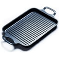 Nonstick Grill Pan, Induction Stove Top Grill Plate, Glass Grilling Pan