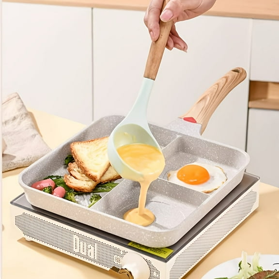 Nonstick Grill Pan for Stove Tops, Versatile Griddle for Cooking Egg, Steak and Bacon, Square Big Cooking Surface, Durable Skillet Indoor and Outdoor Grilling