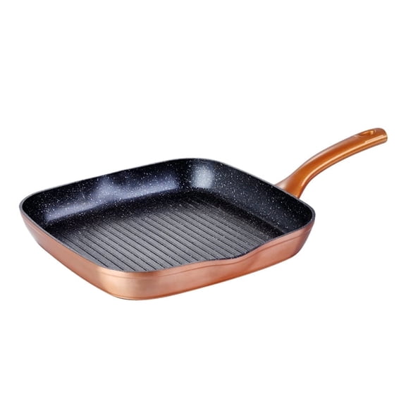 Nonstick Grill Pan for Stove Tops, 11 Inch Versatile Griddle Pan