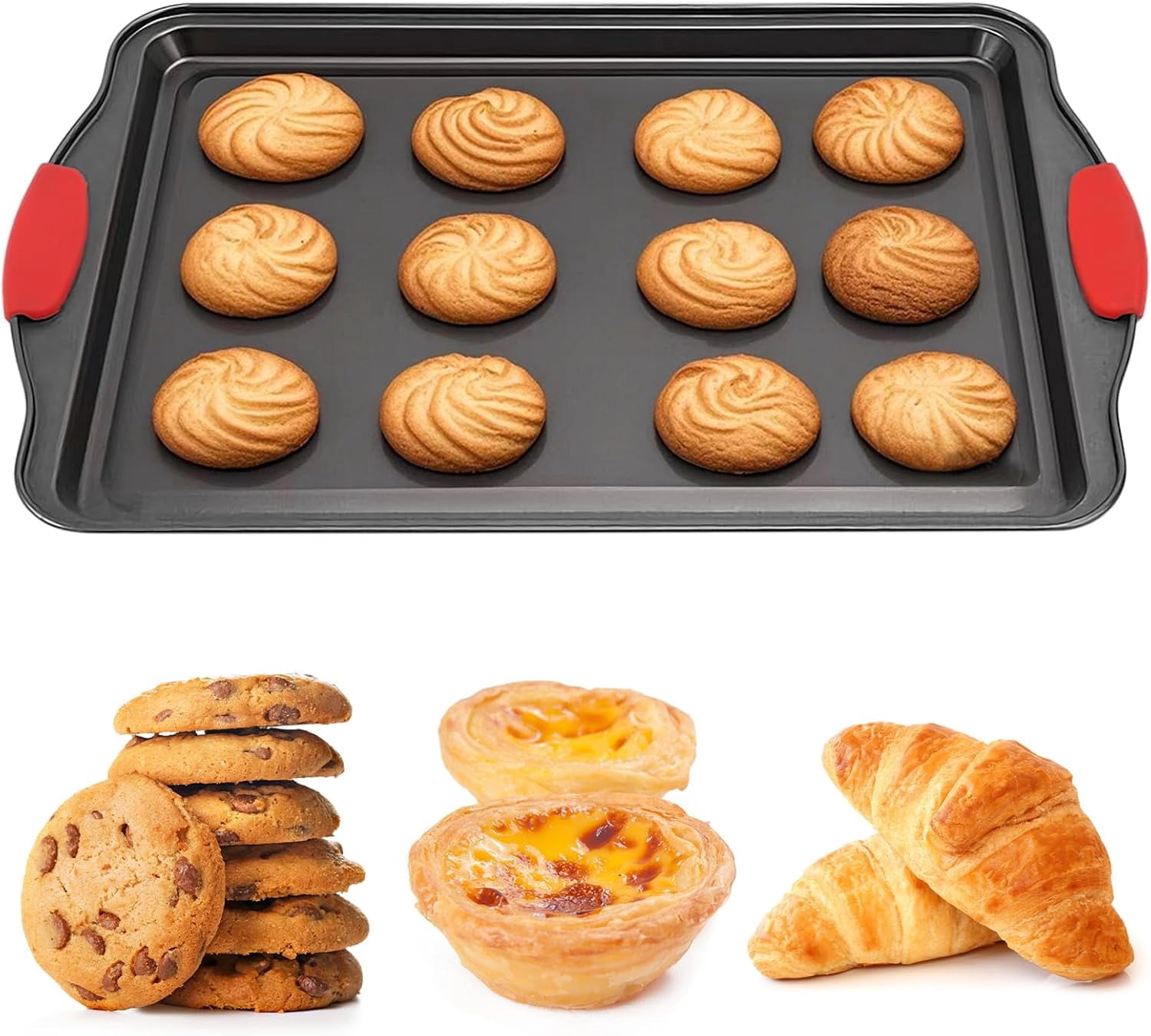 Nonstick Kitchen Oven Baking Pans,Cookie Sheet for Cooking Baking ...