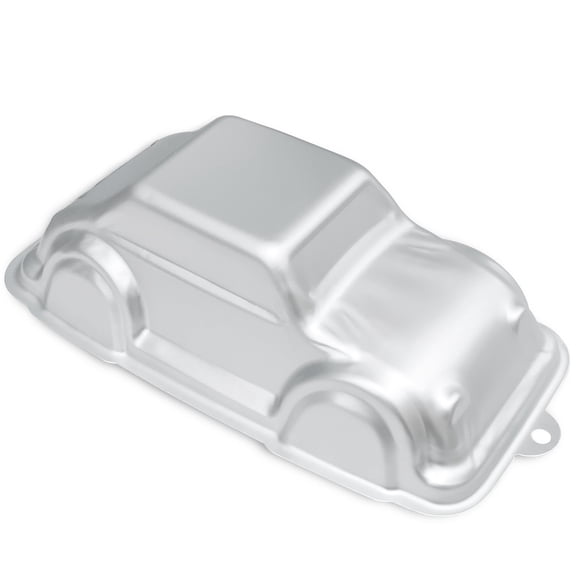 Nonstick Metal Cake Baking Pan | Streamlined Shape Bakeware | Silver 27x14x7.8cm | Alloy Construction, Even Heat, Easy Clean | Versatile DIY Baking Mold