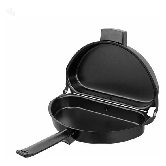 Nonstick Omelet Pan - 6.5x9.25 Inch Flip Pan for Perfect Omelets - Dual Side Cooking - Stay Cool Handle - Easy Clean Kitchenware