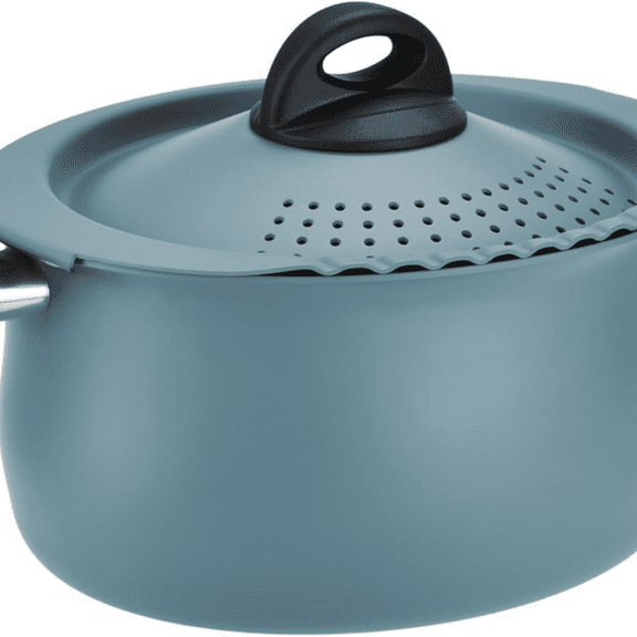 Nonstick Pasta Pot with Strainer Lid, 5.5-Quart