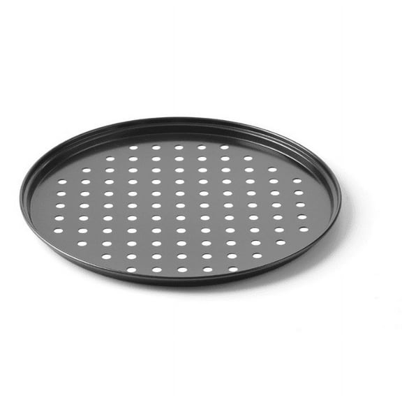 Nonstick Pizza Pan 12 Inch | Carbon Steel Perforated Pizza Tray | Round Bakeware for Home Kitchen | Non-Stick Coating | Heats Evenly | Ideal for Cookies & Pizza | Easy Release | 1 Pack