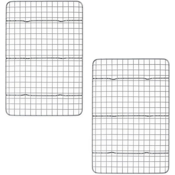 Nonstick Quarter Sheet Cooling Racks, Set of 2