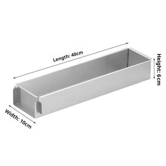 Nonstick Rectangle Cake Pan,stainless Steel Rectangular Tiramisu Pan 11.8 Or 15.7 Baking Tray with Removable Frame