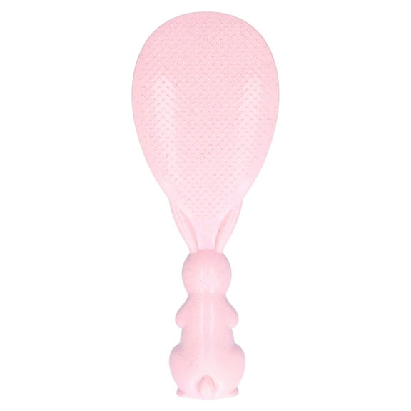 Nonstick Rice Spoon, Home Rice Shovel Thick Handle Cartoon Rice Spoon For Rice Cooker For Restaurant Pink