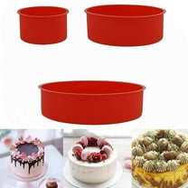 Nonstick Round Cake Pan Set for Baking | Food Grade Bakeware Mold | Easy Release & Clean | Multi-Use for Cheesecake, Chocolate, Banana, Layer Cakes | Oven Microwave Safe | 1 Piece | Multiple Sizes