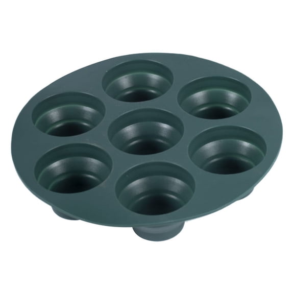 Nonstick Silicone Baking Tray for Cupcakes, Egg Bites, Mini Quiches and Muffins, Durable Kitchen Baking Mold Tray,Green