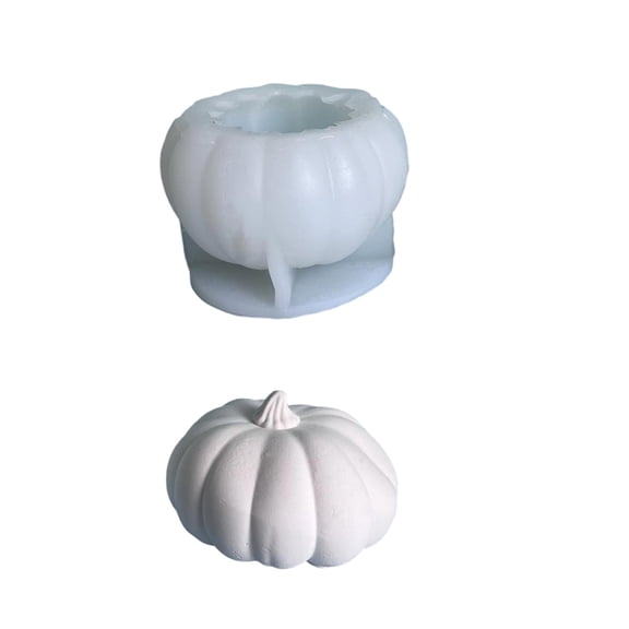 Nonstick Silicone Mold for Crafting 3D Pumpkin Aromatherapies Home Decoration Mould Unique Gift Making Mold