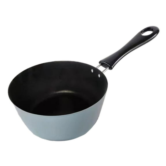 Nonstick Skillet,Milk Pan Nonstick Pan Multifunctional Metal Universal Milk Pot Small Saucepan For Outdoor Cooking Home Induction Cooker 12.7X24Cm Metal Utility