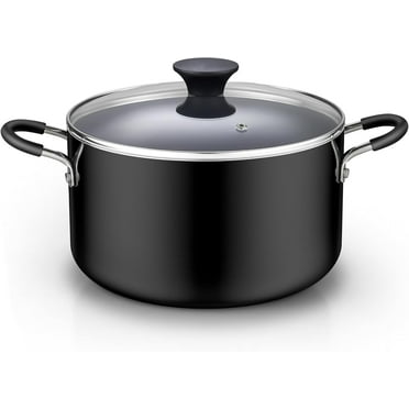 Nexgrill Large 42 Qt. Aluminum Cooking Pot, Boil Stock Cooker with ...