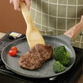 thumbnail image 1 of Nonstick Frying Pan Skillet, Stone Cookware Chef's Pan, Induction-Compatible Non-Stick Fry Pan for Cooking Akmoler | Black, 1 of 7