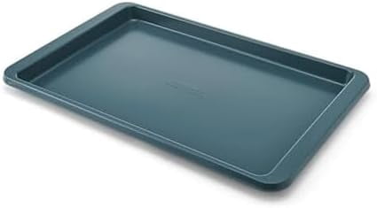 Nonstick Swiss Engineered Aluminized Steel Baking Sheet, Dishwasher Safe, Agave, 10x15 Inch